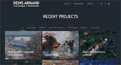 Desktop Screenshot of denis-armand.com